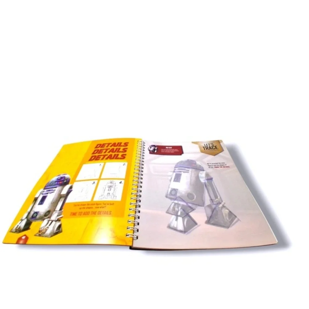 Draw Star Wars The Clone Wars Activity‎ Book Kit Pencils Eraser New